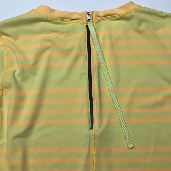 Lululemon yellow, size 8 Longsleeve zippered top - Picture 2 of 5